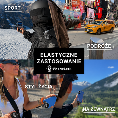 PhoneLock™ – zabezpiecz swój telefon przed upadkiem i kradzieżą