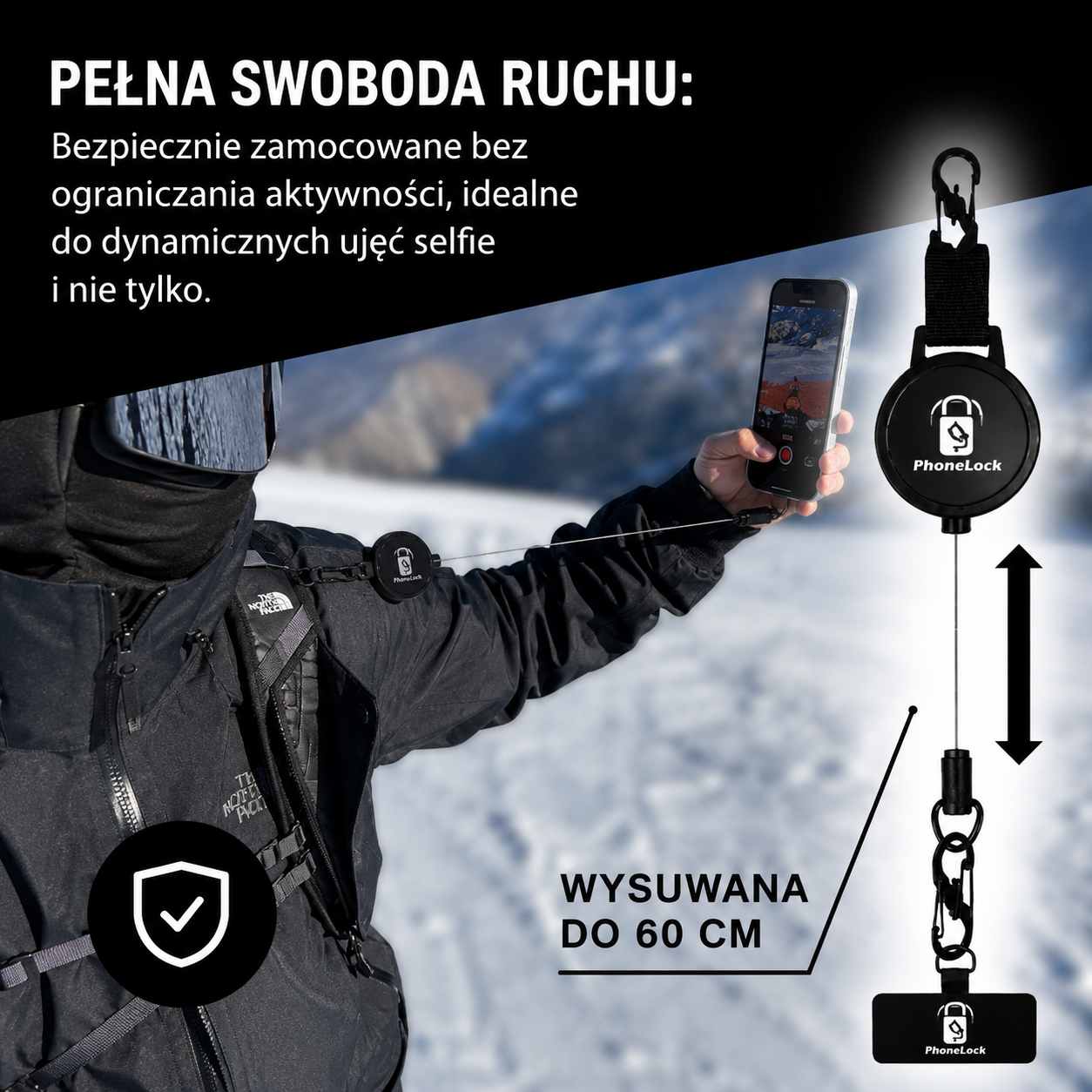 PhoneLock™ – zabezpiecz swój telefon przed upadkiem i kradzieżą