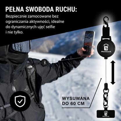 PhoneLock™ – zabezpiecz swój telefon przed upadkiem i kradzieżą