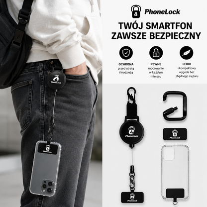 PhoneLock™ – zabezpiecz swój telefon przed upadkiem i kradzieżą