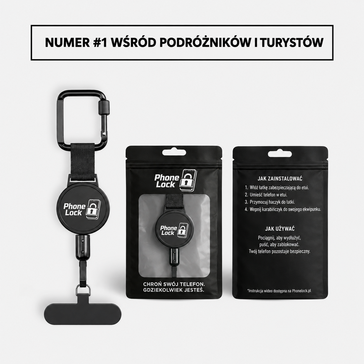 PHONELOCK PRO - zabezpieczenie telefonu przed kradzieżą